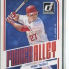 MIKE TROUT 2016 Donruss Power Alley #PA2 Angels