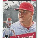 MIKE TROUT 2017 Donruss #13 DIAMOND KING DK Angels