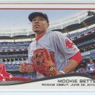 MOOKIE BETTS RC 2014 Topps Update #US301 ROOKIE Red Sox