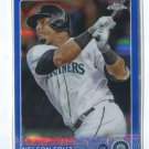 NELSON CRUZ BLUE REFRACTOR SER# 114/150 2015 Topps Chrome #110 Mariners