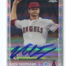 NICK TROPEANO AUTOGRAPH REFRACTOR RC SER# 55/499 2015 Topps Chrome Rookie #ARNT