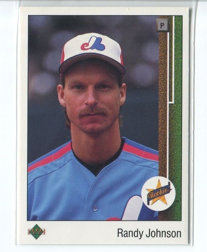 RANDY JOHNSON RC 1989 Upper Deck #25 ROOKIE Expos