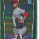 RJ ALVAREZ GREEN REFRACTOR RC SER# 7/75 2014 Bowman Chrome Prospects #BCP21