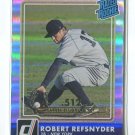 ROB REFSNYDER RC SER# 74/400 2016 Donruss Stat Line Career RATED ROOKIE Yankees