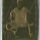 ROY CAMPANELLA 22KT GOLD CARD 1996-03 Danbury Mint #13 Brooklyn Dodgers