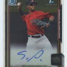 SERGIO ALCANTARA AUTOGRAPH RC 2015 Bowman Chrome Prospect #BCAPSA Diamondbacks