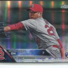 SEUNG-HWAN OH REFRACTOR RC 2016 Topps Chrome #98 ROOKIE Cardinals