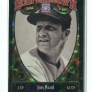 STAN MUSIAL 2013 Panini Cooperstown GREEN CRYSTAL #56 Cardinals
