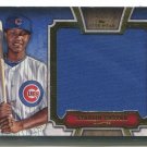 STARLIN CASTRO JUMBO GAME USED JERSEY SER# 4/25 2013 Topps Five Star Red #SC Cub