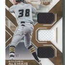 STEPHEN ALEMAIS TRIPLE GAME USED JERSEY RC SER# 71/99 2016 Elite Holo GOLD
