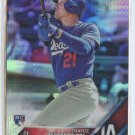 TRAYCE THOMPSON PRISM REFRACTOR RC 2016 Topps Chrome #131 ROOKIE Dodgers