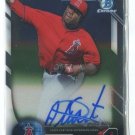 VICTOR ALCANTARA AUTOGRAPH RC 2016 Bowman Chrome Prospect #BCAPVA ROOKIE Angels