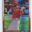 XAVIER SCRUGGS PRISM REFRACTOR RC 2015 Topps Chrome #166 ROOKIE Cardinals