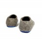 Adult Felted Slippers Organic Wool Cappuccino - Natural Woolen Slippers for Men