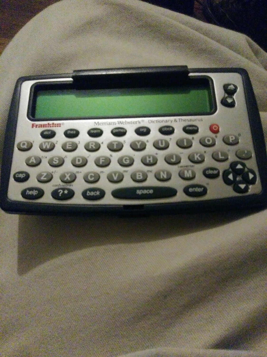 FRANKLIN MWD460 MERRIAMWEBSTER Dictionary Thesaurus With Batteries