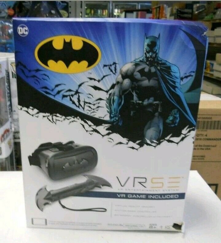 VRSE BATMAN VIRTUAL REALITY SET Game Controller Action Adventure open box