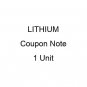 :BUY:LITHIUM:1 Coupon Note: