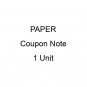 :BUY:PAPER:1 Coupon Note: