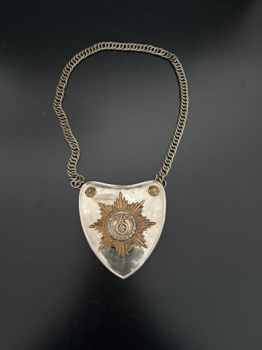 WW2 WWII German Original SS SA Gorget SOLD