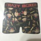 Crazy Boxer Men Underwear Stewie Boxer Brief Size Large