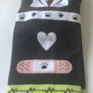 Men Dr Cat Healthcare Fun Crew Socks 10-13 Shoe Size 6-12.5