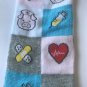Parquet Men Fun Crew Sock Sock Size 10-13 Shoe Size 6-12.5