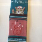 Parquet Women Fun Crew Sock Healthcare Best Nurse Ever Size 9-11 Shoe Size 4-10 Parquet Women Fun Crew Sock Healthcare Best Nurse Ever Size 9-11 Shoe Size 4-10