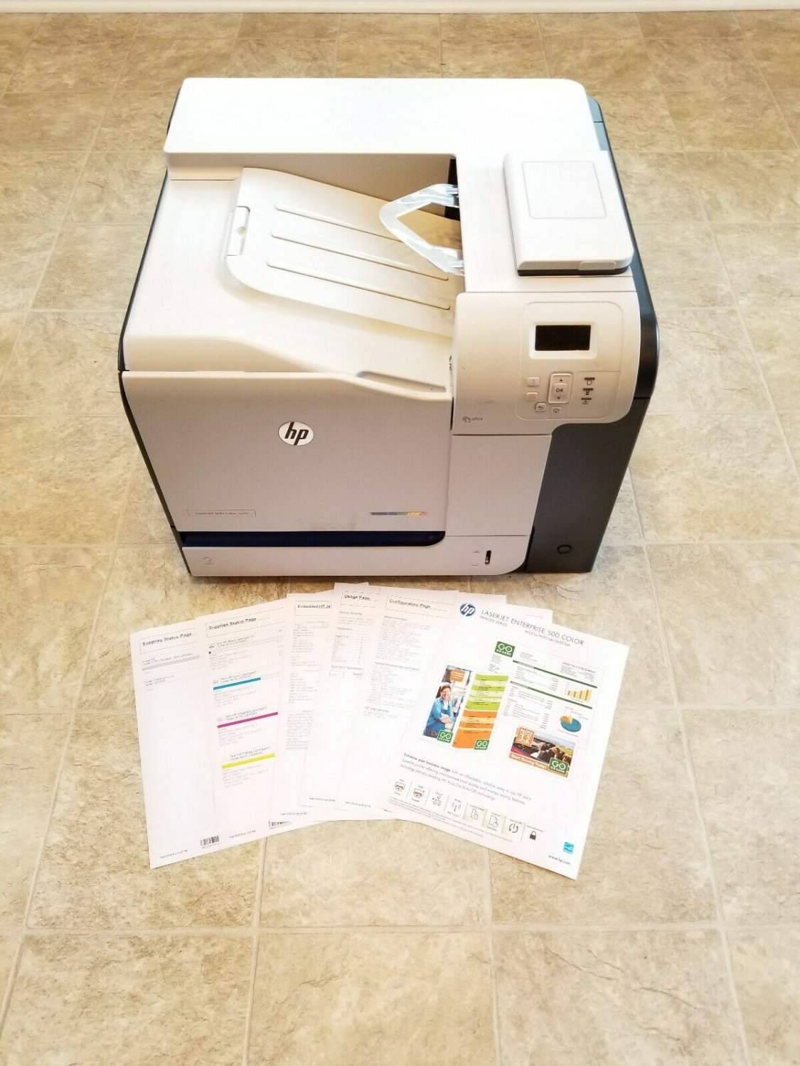 HP LASERJET 500 COLOR M551 WORKGROUP LASER PRINTER