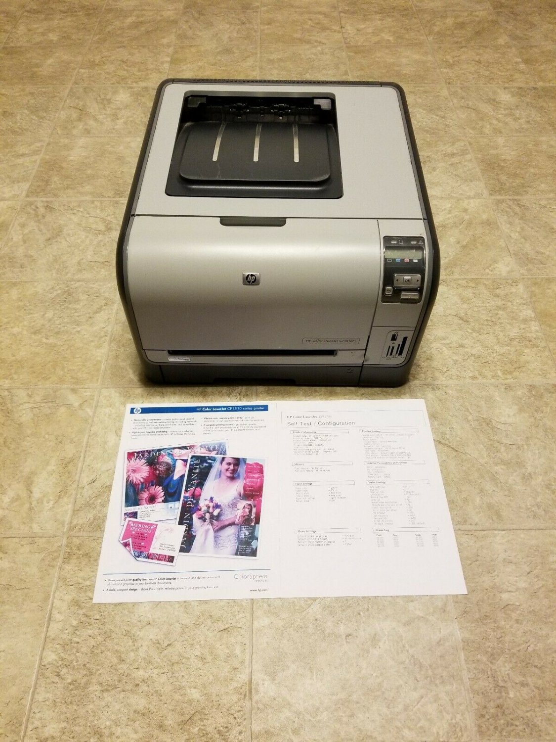 HP Color LaserJet CP1518NI Workgroup Laser Printer