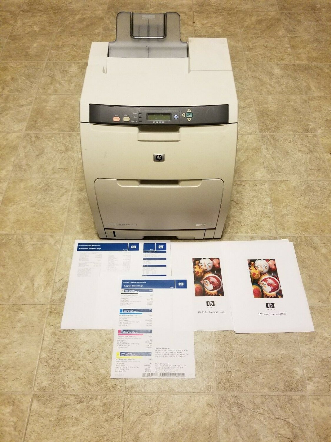 HP Color LaserJet 3600n Workgroup Laser Printer
