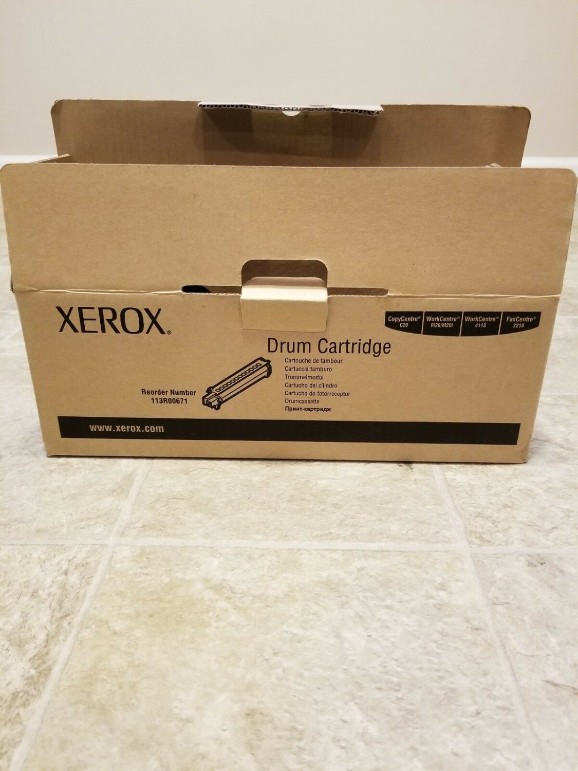 GENUINE XEROX WORKCENTER M20/M20i/COPYCENTER C20/FAXCENTER2218 DRUM CARTRIDGE...