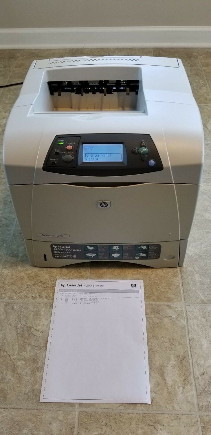 HP LASERJET4200N WORKGROUP PRINTER