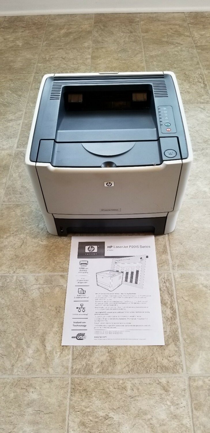 HP LASERJET P2015dn USB LASER PRINTER WITH DUPLEXER
