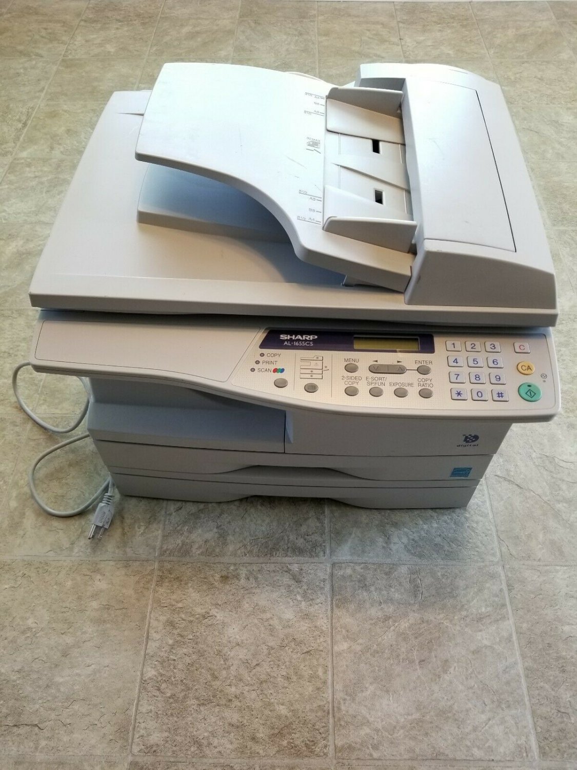 SHARP AL-1655CS MULTIFUNCTION PRINTER COPY, PRINT SCAN