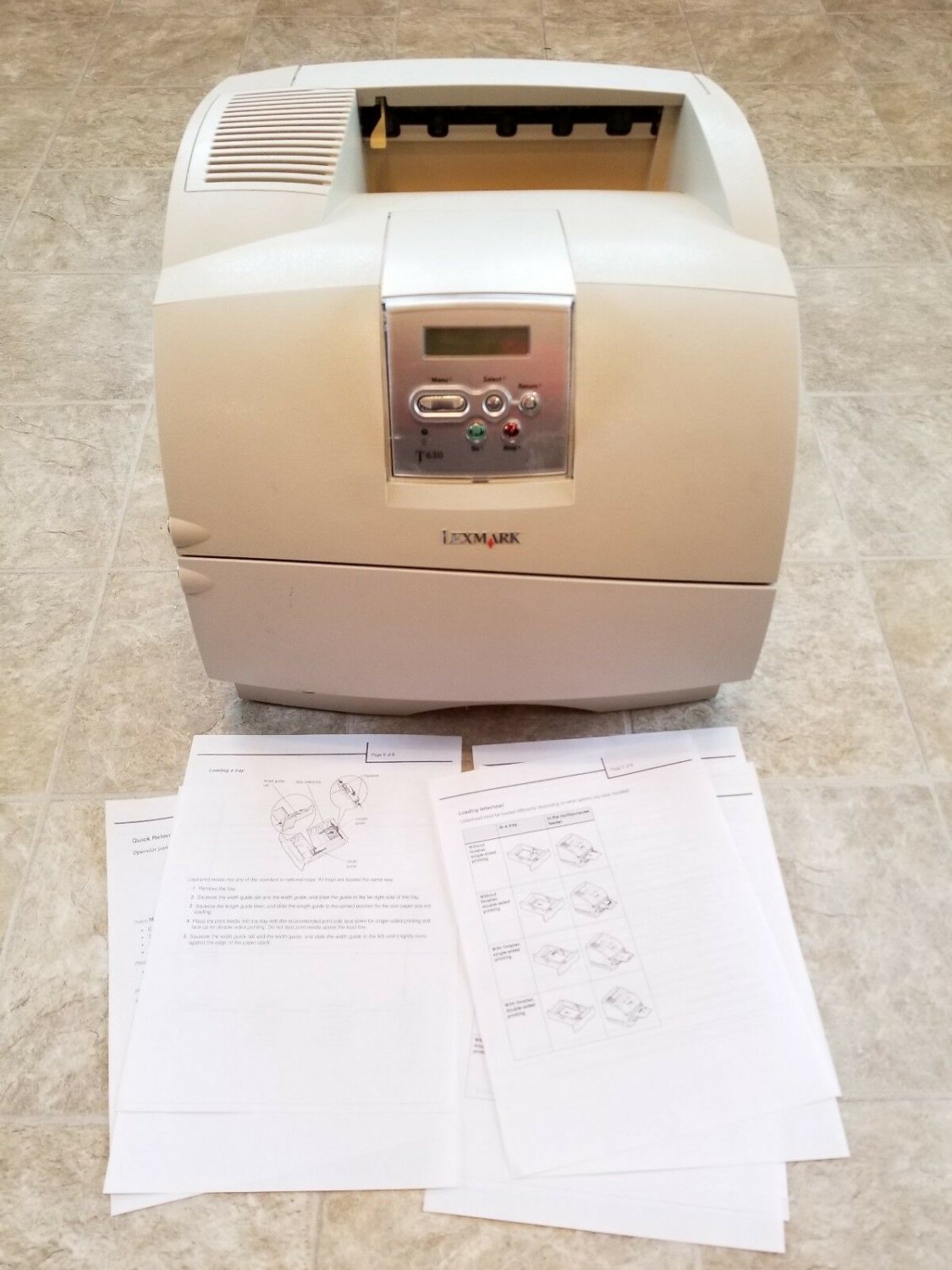 LEXMARK T630 NETWORK LASER  PRINTER
