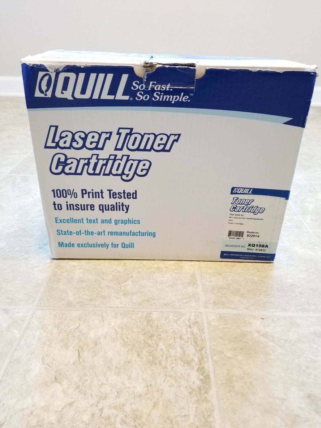REPLACEMENT TONER CARTRIDGE FOR HP LASERJET lllsi/lllsiMX/4si/4siMX PRINTERS...