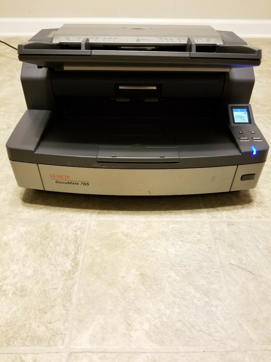 XEROX DOCUMATE 765 HIGH SPEED DUPLEX COLOR SCANNER