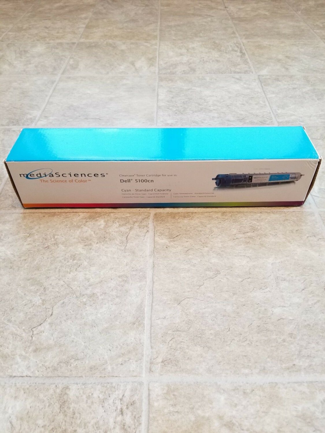 DELL 5100CN PRINTER CYAN HIGH CAPACITY TONER CARTRIDGE