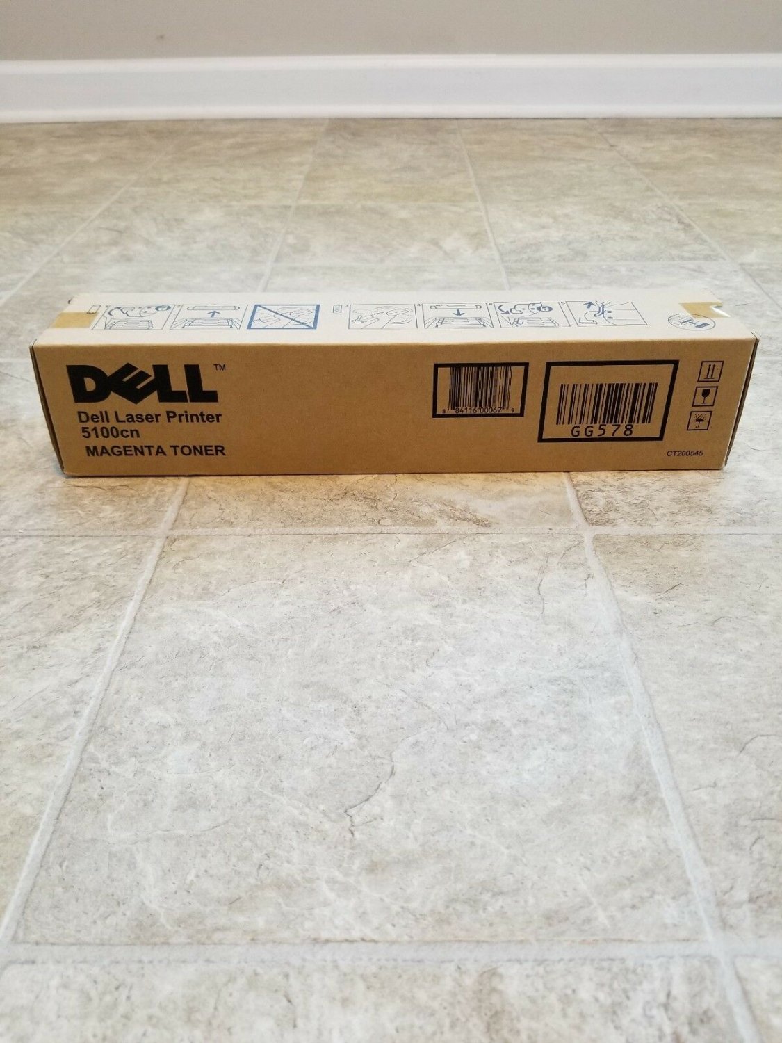 GENUINE DELL LASER PRINTER 5100cn MAGENTA TONER CARTRIDGE