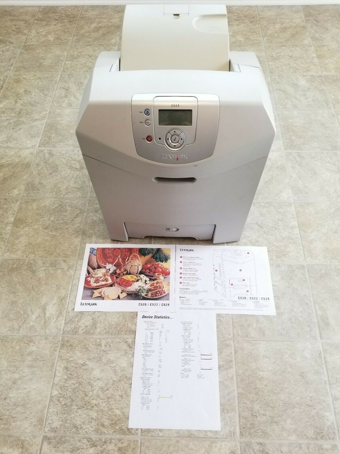 LEXMARK C524 WORKGROUP COLOR LASER PRINTER