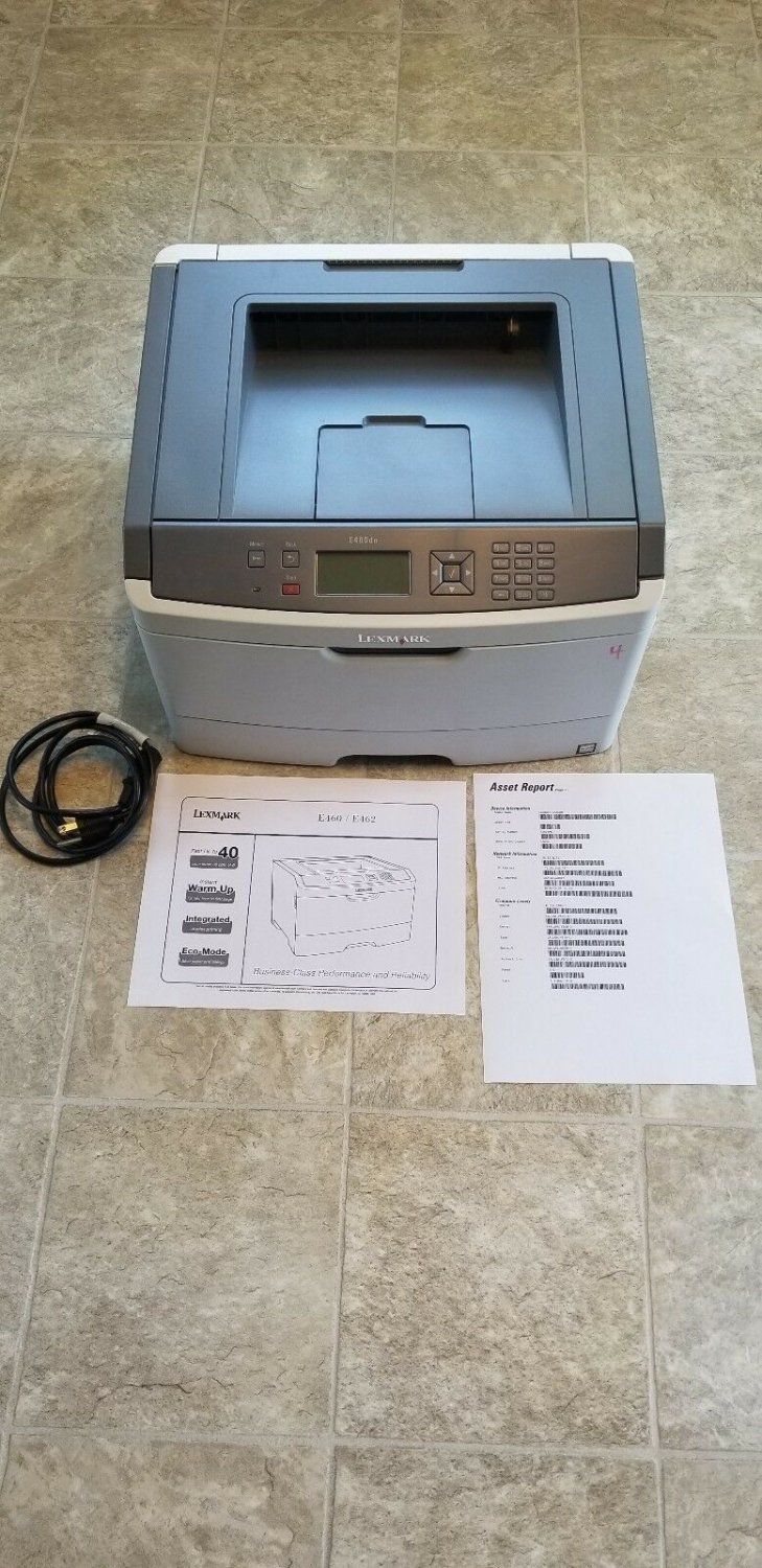 LEXMARK E460DN WORKGROUP LASER PRINTER
