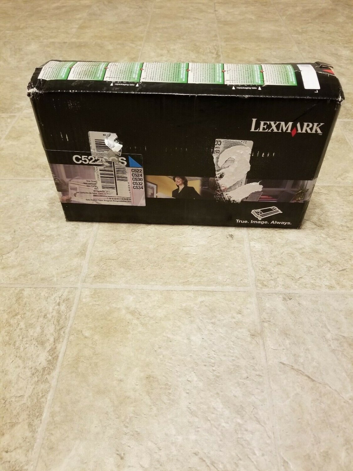 GENUINE LEXMARK TONER CARTRIDGE FOR C522 C524 C530 C532 C534 PART # C5220CS
