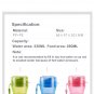 Portable Pet Dog Water Bottle, Food Bottle, Dog Cat Water Drink Bottle With Bowel For Travel Outdoor