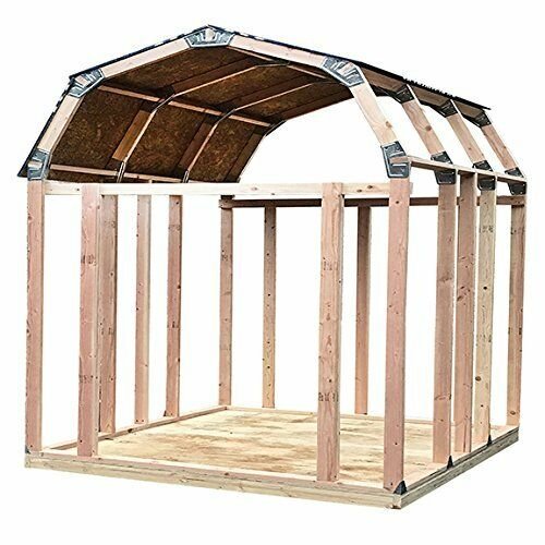 Barn Style Instant Framing Kit Shed Storage Yard Equipment Building
