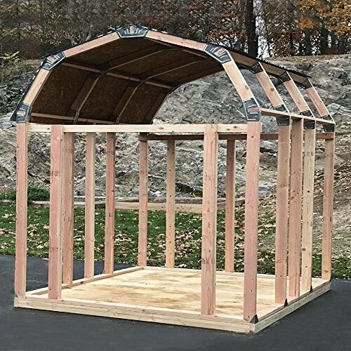 Barn Style Instant Framing Kit Shed Storage Yard Equipment Building