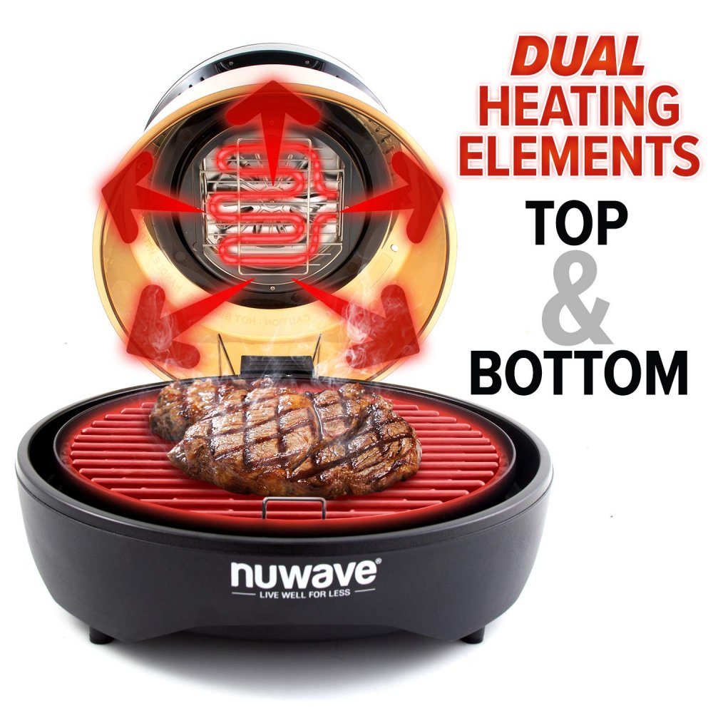 NUWAVE PRIMO Grill Oven with Integrated Digital Temp Probe for PERFECT