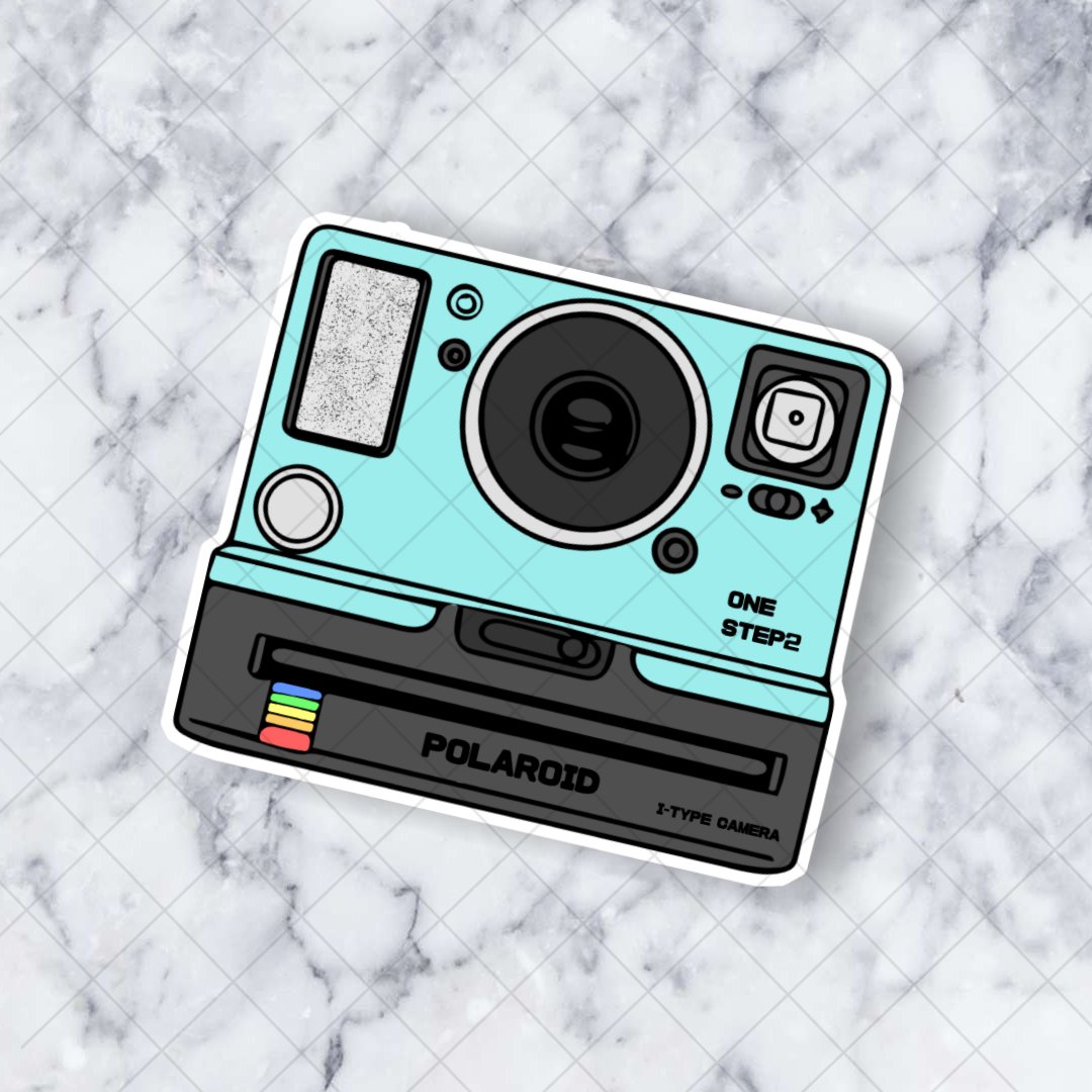 Retro Camera Design 1 Digital Graphic Download PNG High Quality Print Sticker Mug Shirt Cup Instax