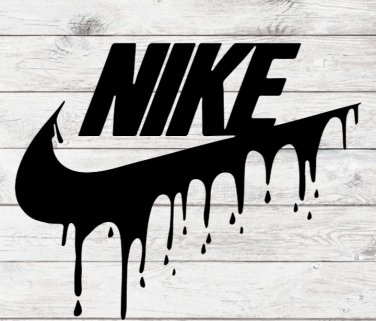 Dripping Nike Drip Just Do It SVG DXF Cricut Cut File Vector ...
