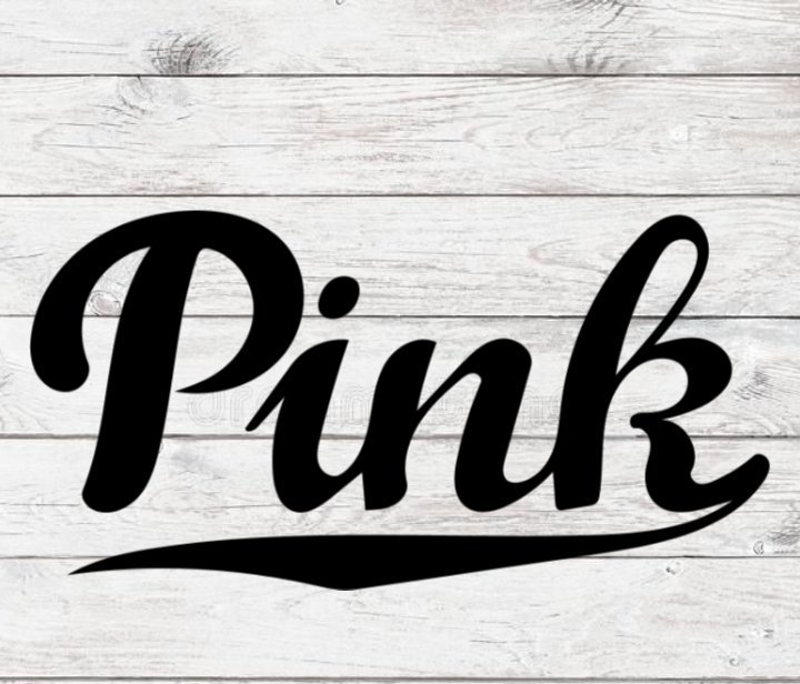 Victoria Secret Pink Design 1 SVG PNG Silhouette Cut Files Cricut Vector Graphic Clipart