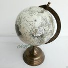 Antique Base World Globe Vintage Style Table Top Home Decorative Item Gift
